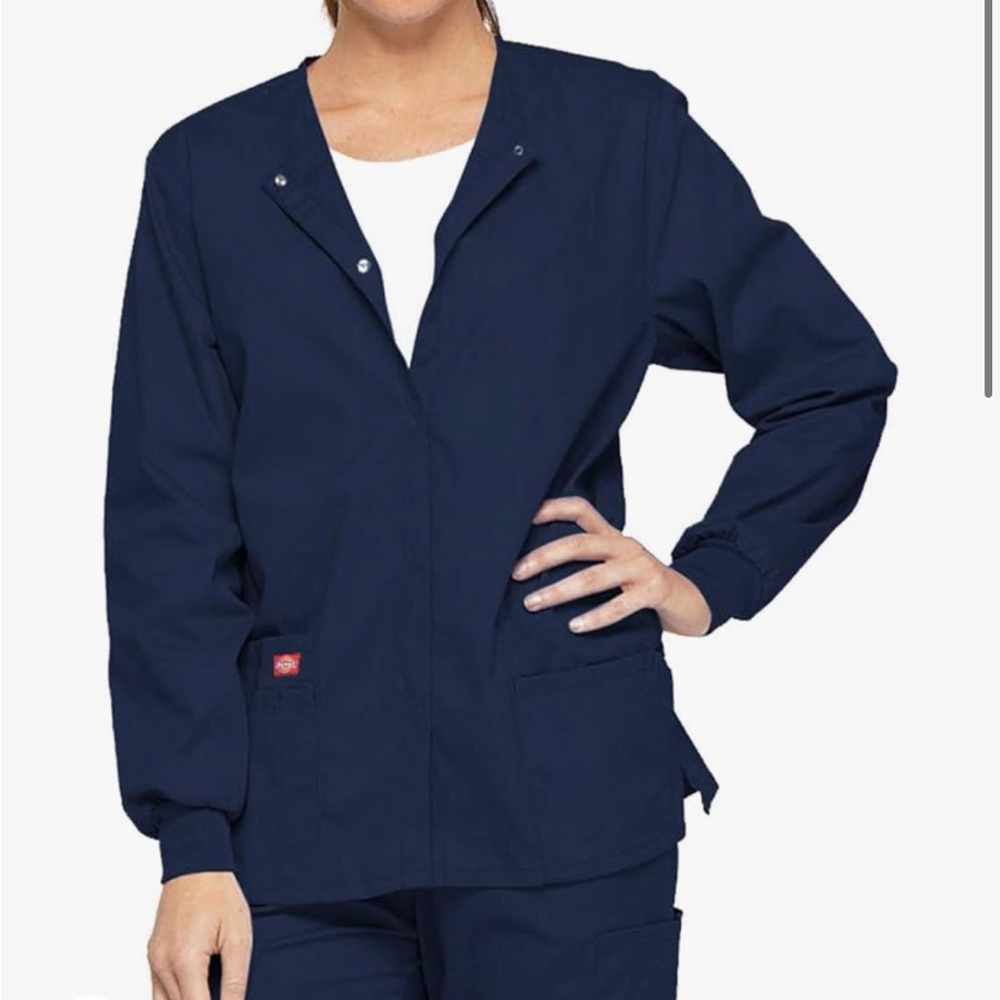 Dickies EDS signature scrub jacket.